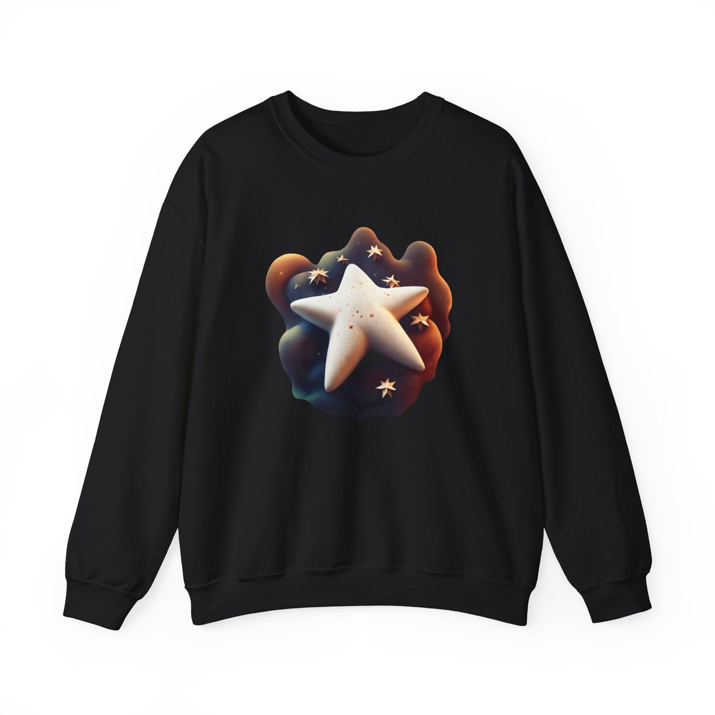 3d Star Crewneck Sweatshirt