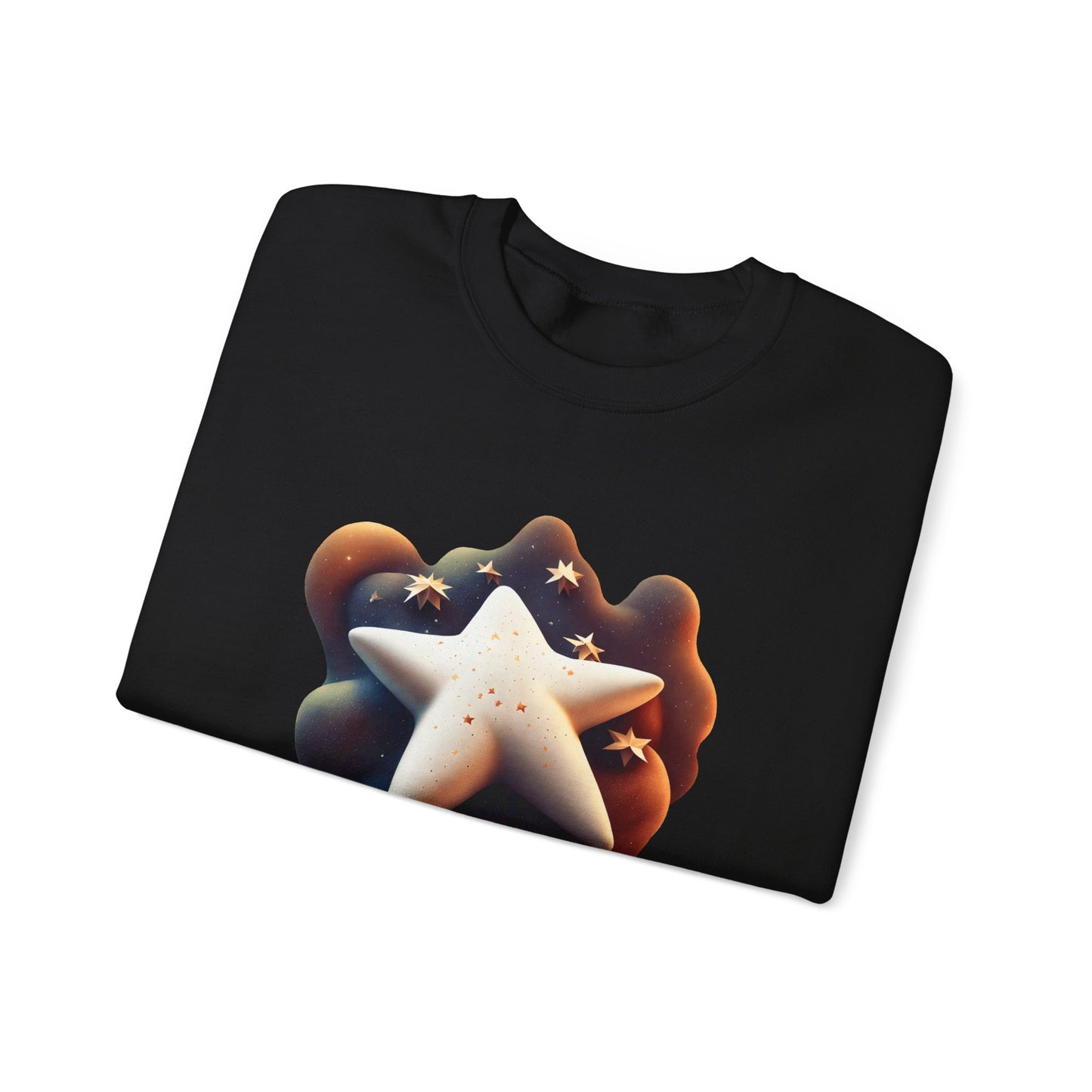 3d Star Crewneck Sweatshirt