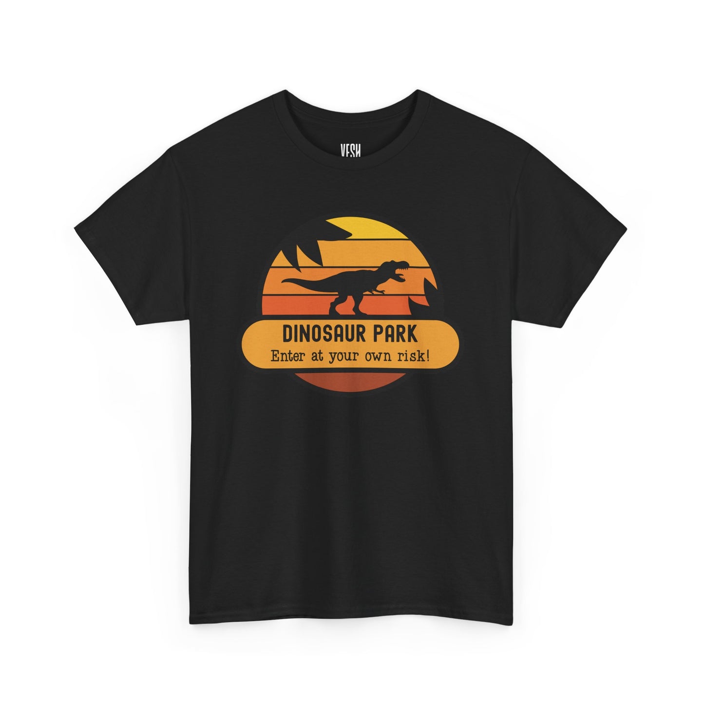 Dinosaur Park Enter at Your Own Risk Logo