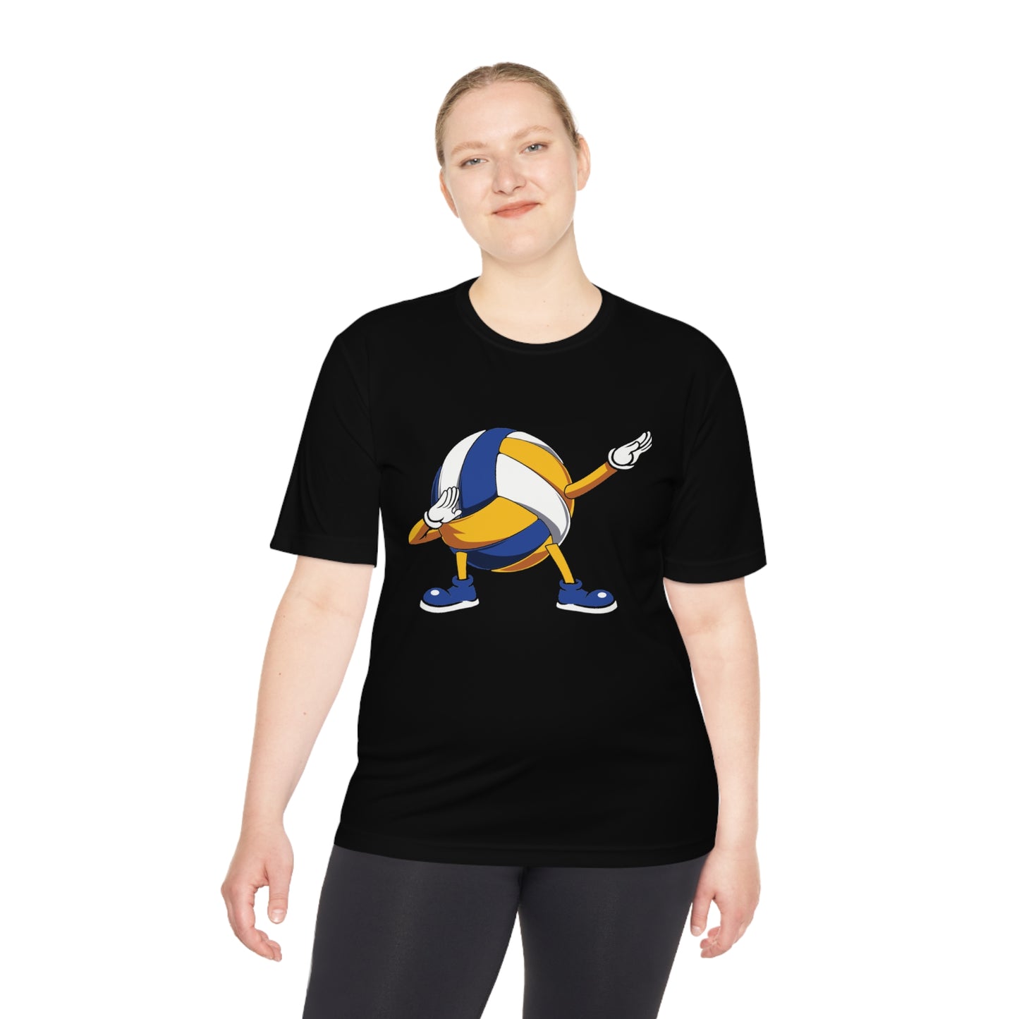 Moisture Wicking Tee - Volleyball Winning Design