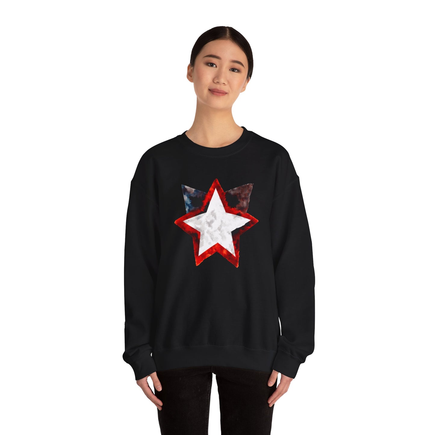 3d StarCrewneck Sweatshirt