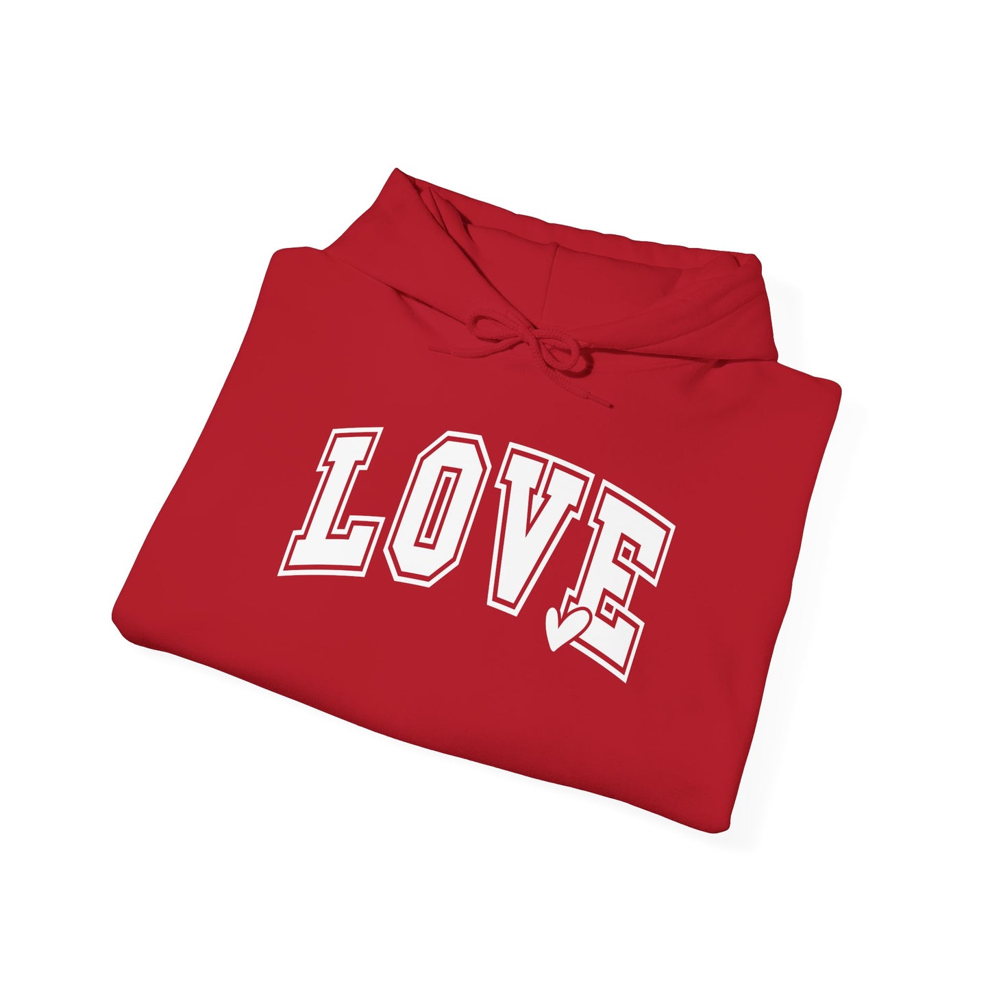 LOVE Red Hoodie