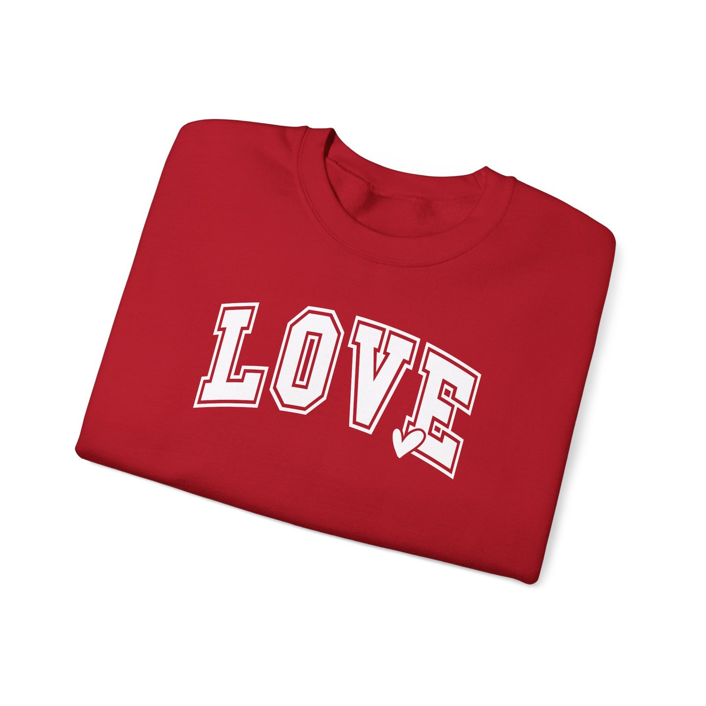 LOVE Red Crewneck
