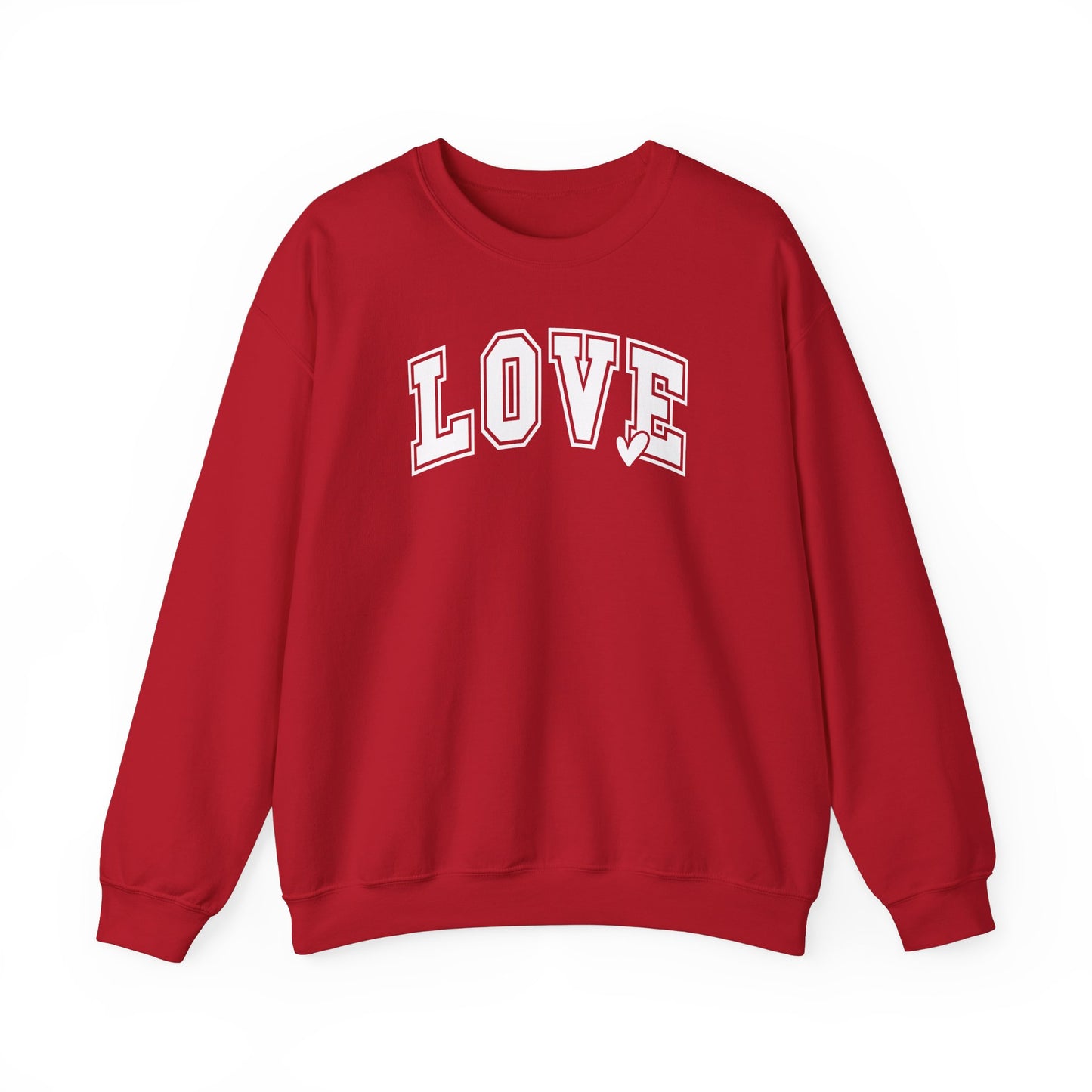 LOVE Red Crewneck