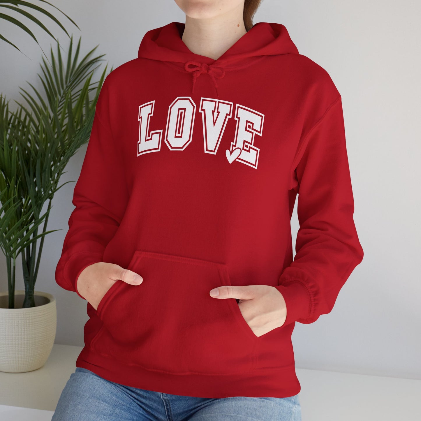LOVE Red Hoodie