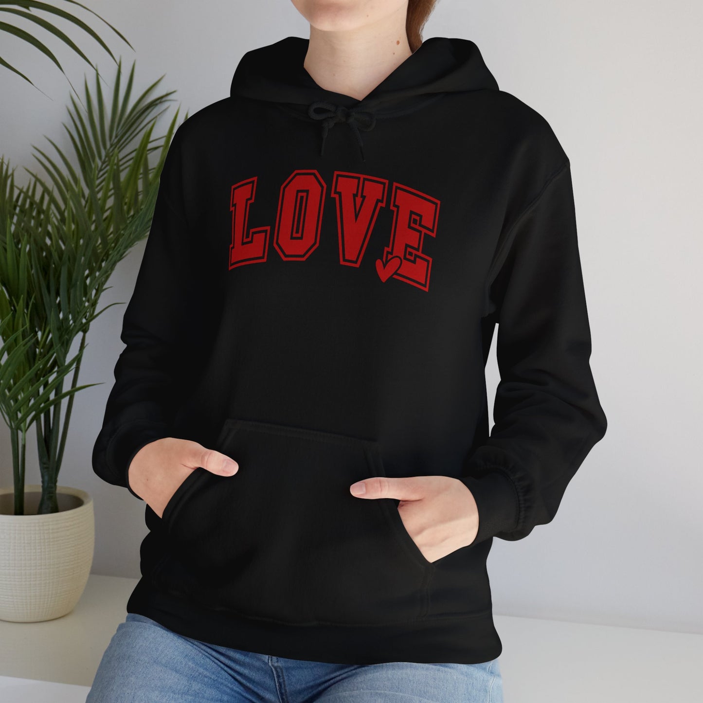 LOVE Blk Hoodie