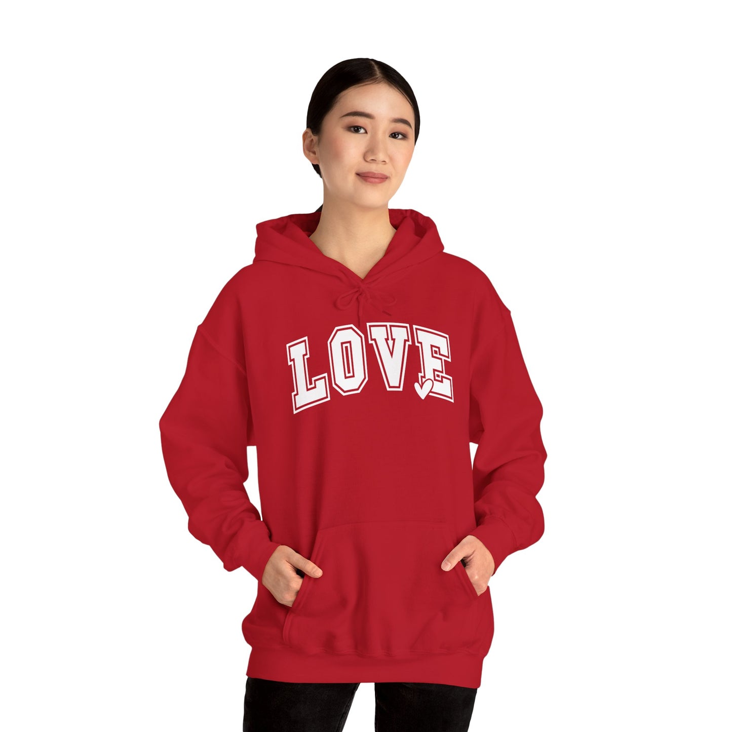 LOVE Red Hoodie
