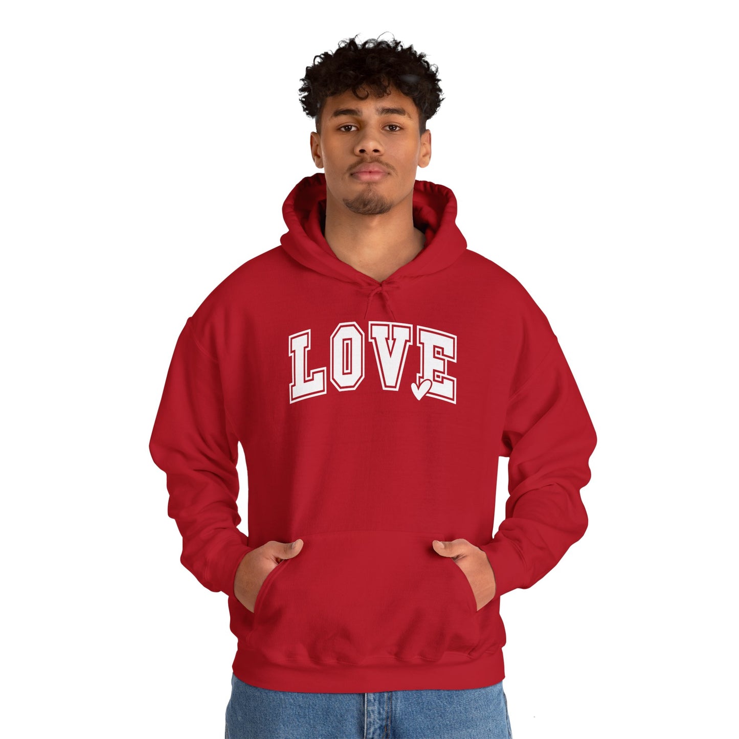 LOVE Red Hoodie
