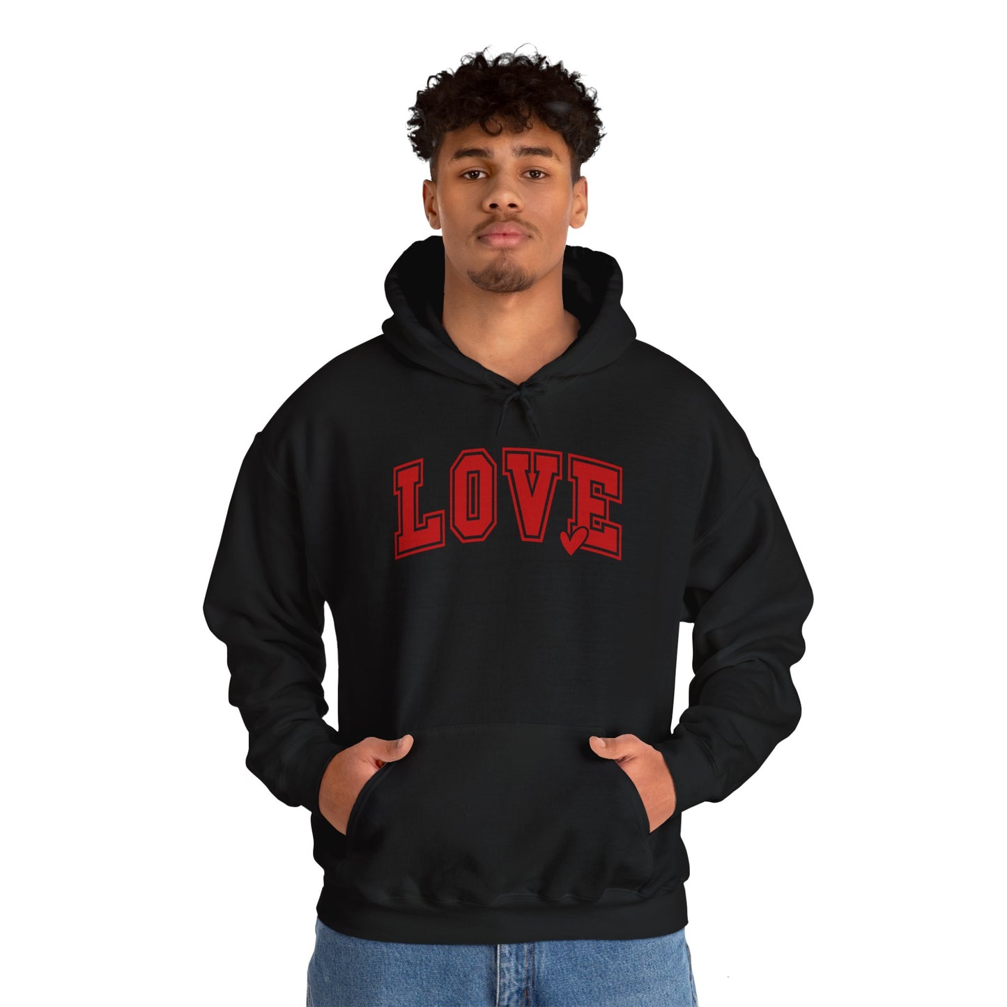 LOVE Blk Hoodie