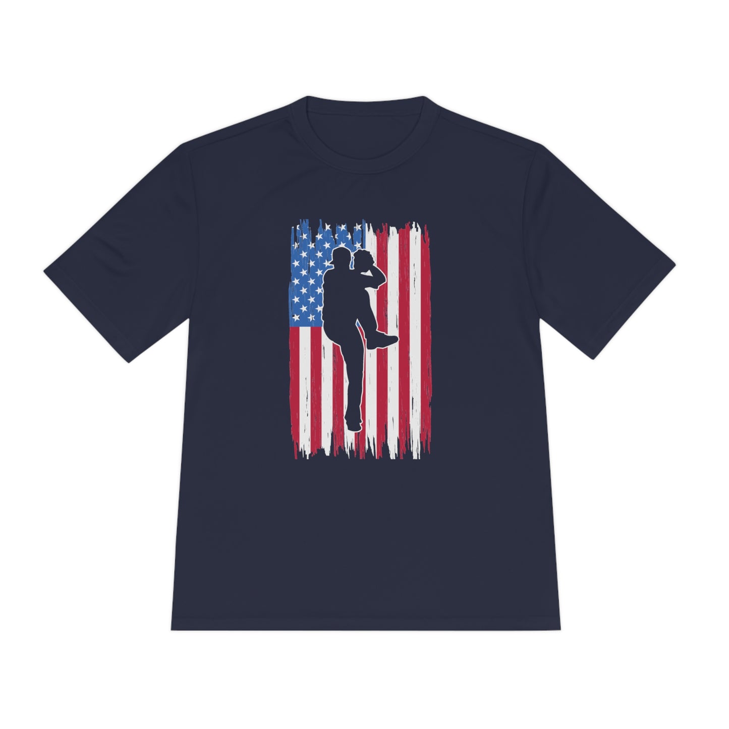 BaseBall Game with Flag Wicking Tee