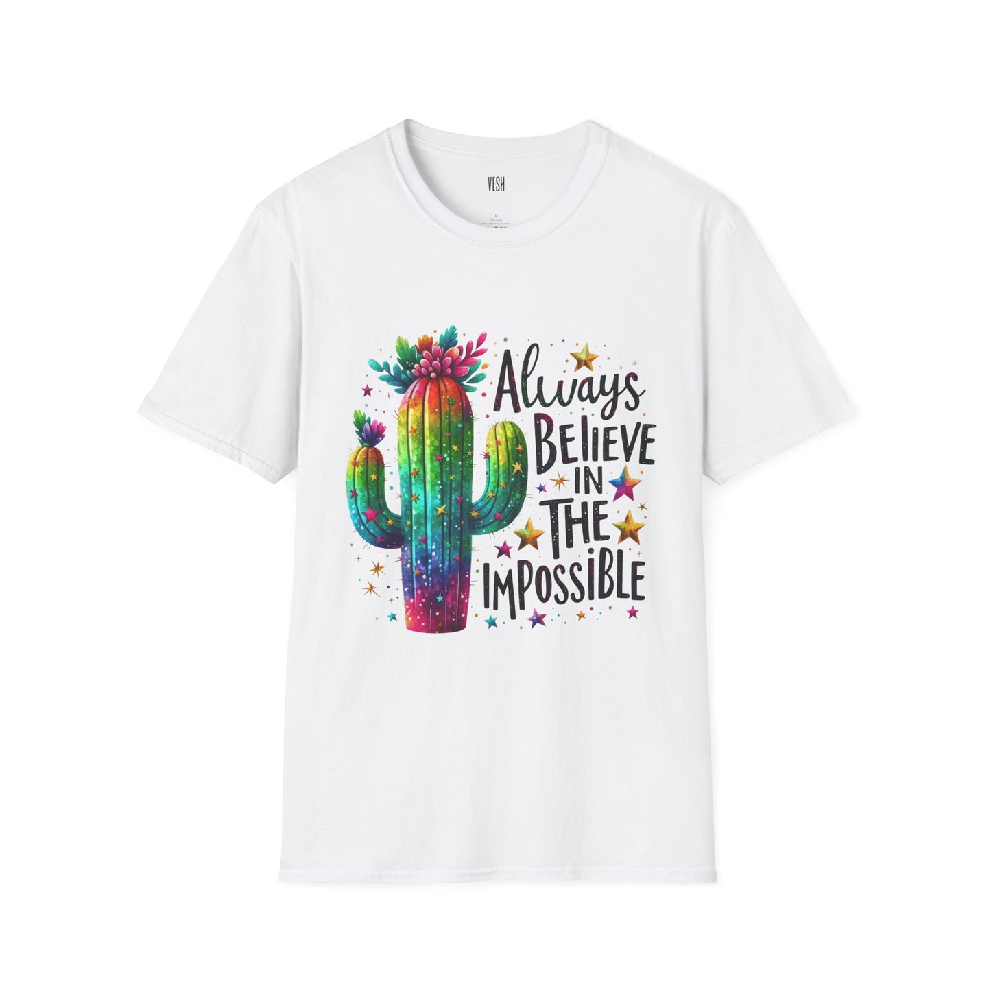 Inspirational Quote Unisex T-Shirt - Always Believe in the Impossible