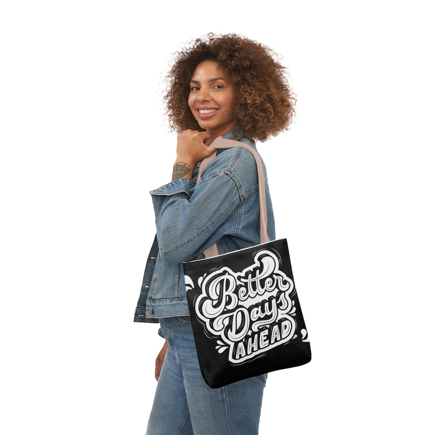 Canvas Tote Bag, 5-Color Straps