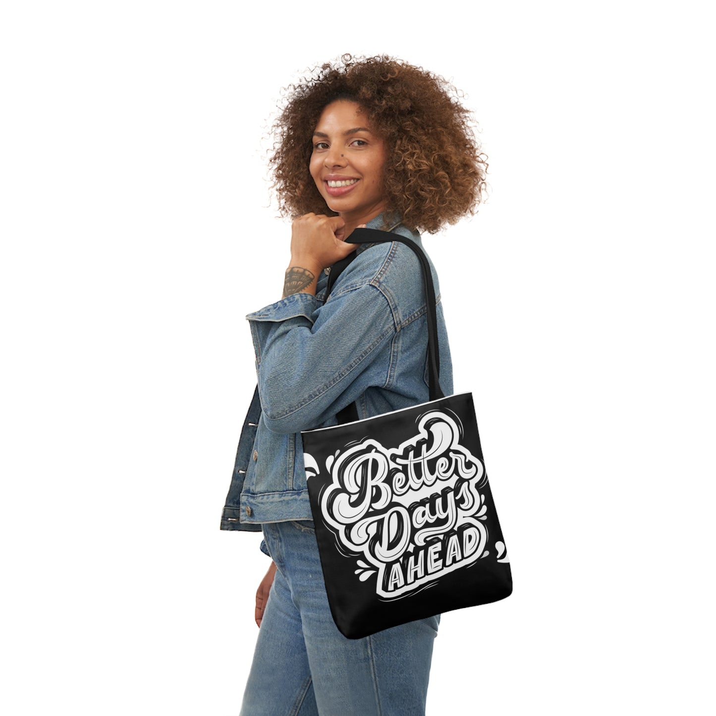 Canvas Tote Bag, 5-Color Straps