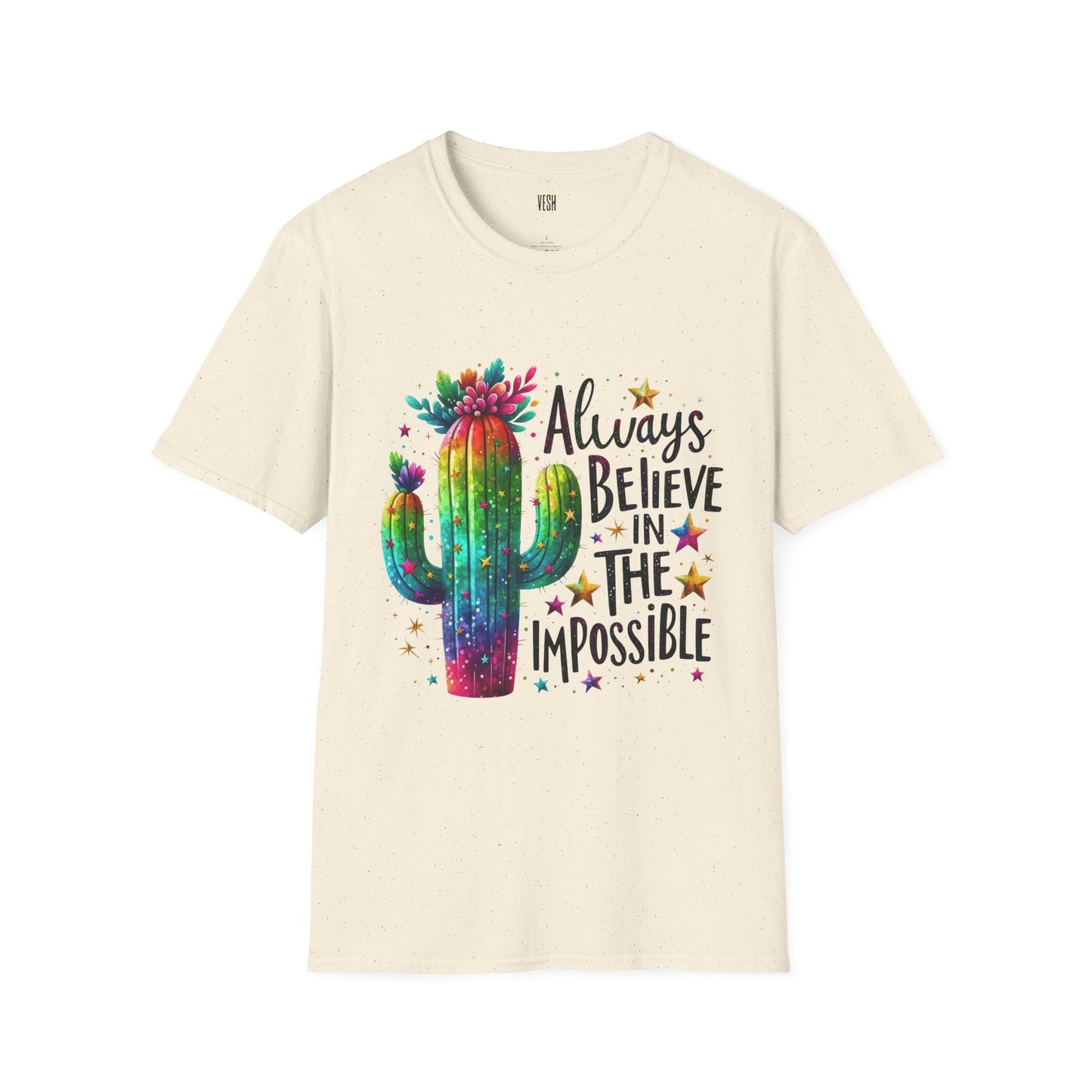 Inspirational Quote Unisex T-Shirt - Always Believe in the Impossible