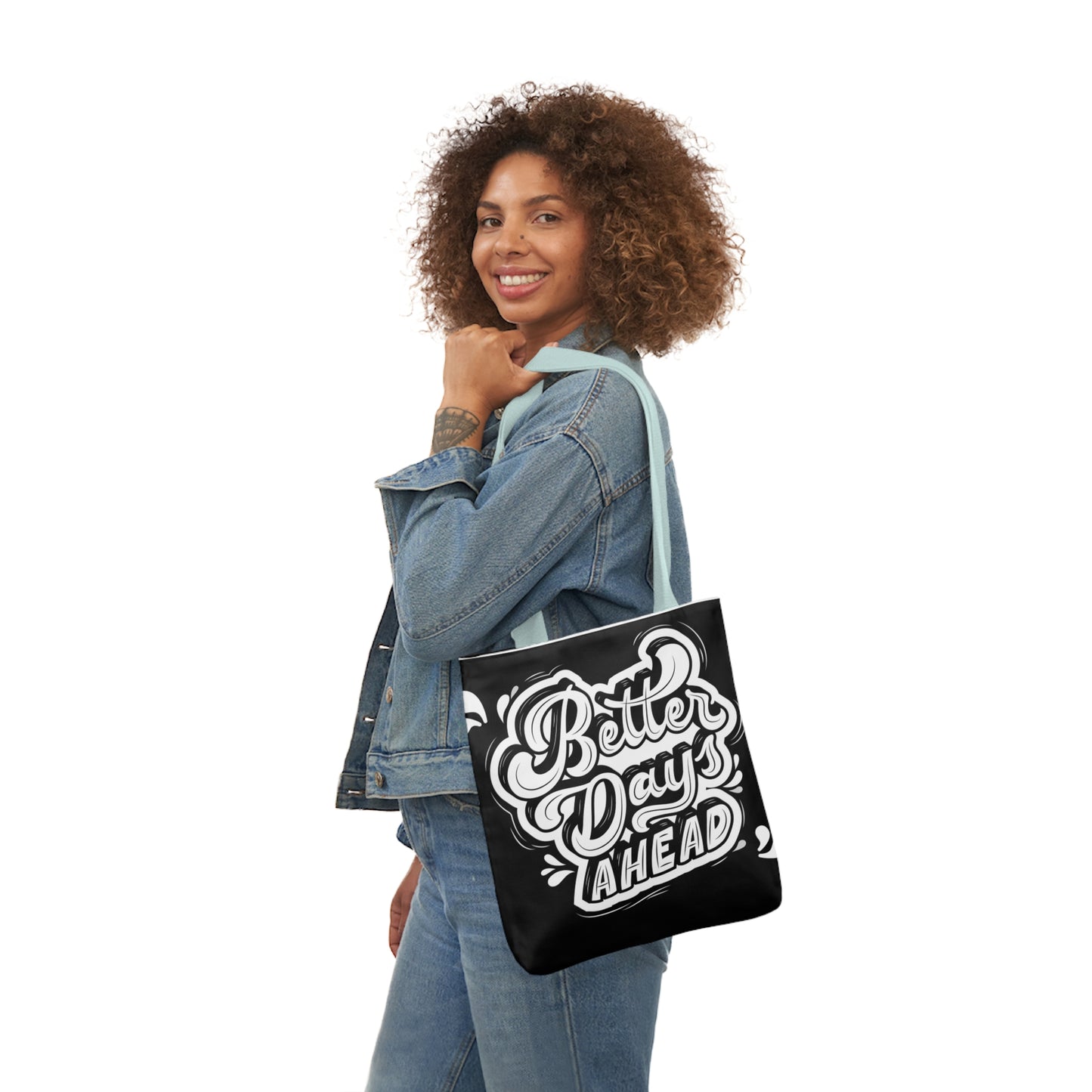 Canvas Tote Bag, 5-Color Straps