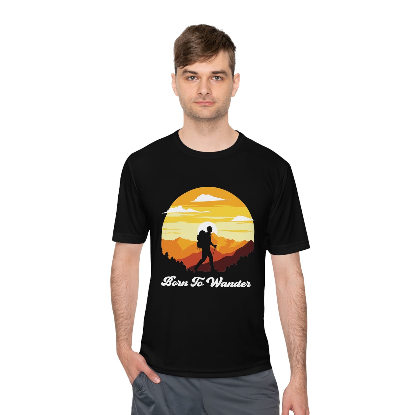 Moisture Wicking Tee - Born to Wonder Design