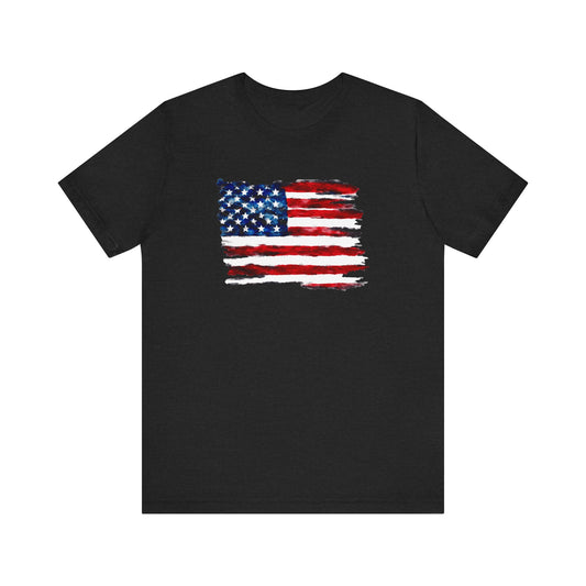 American Flag Short Sleeve Tee