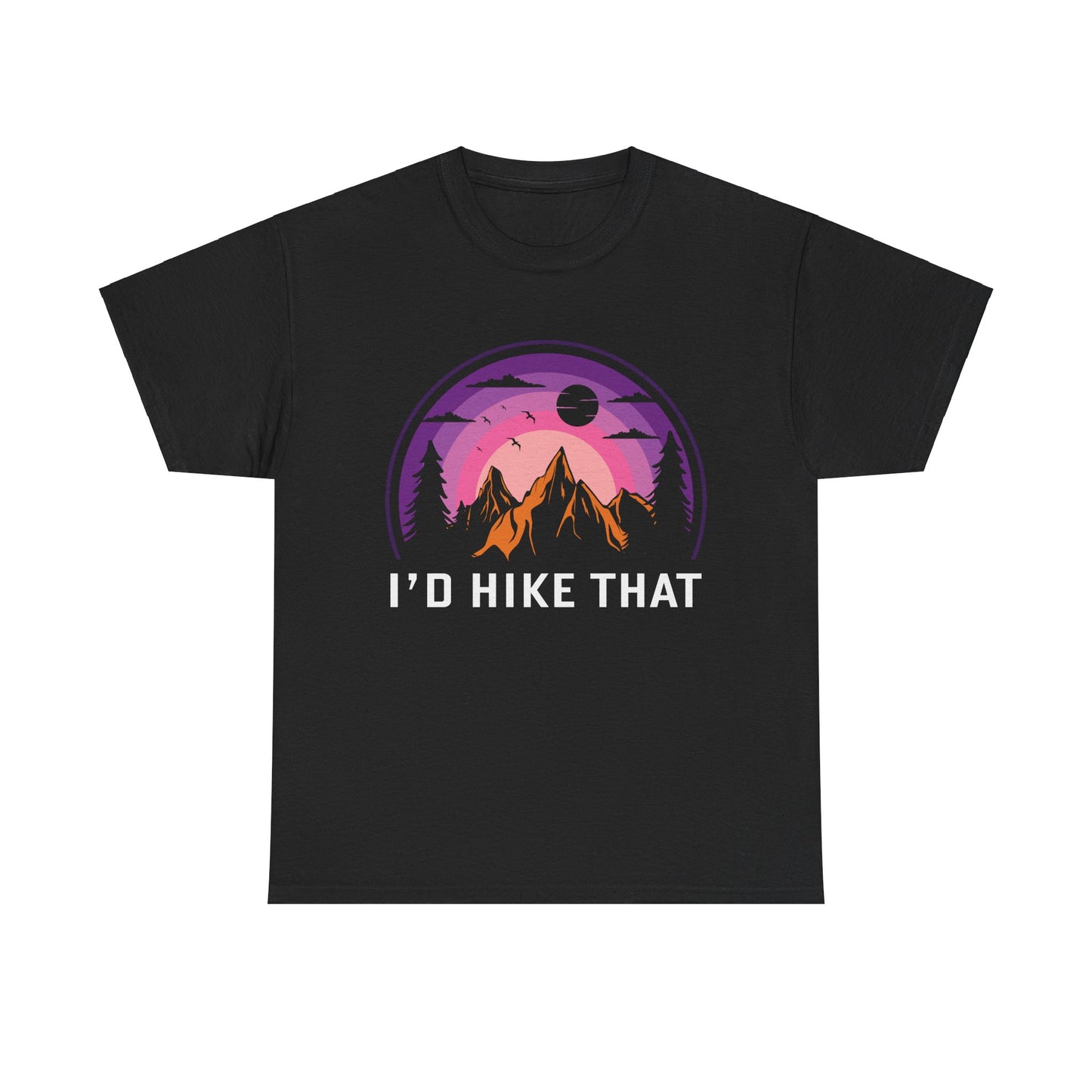 Graphic Tee - 'i don't hike that' Quote Design