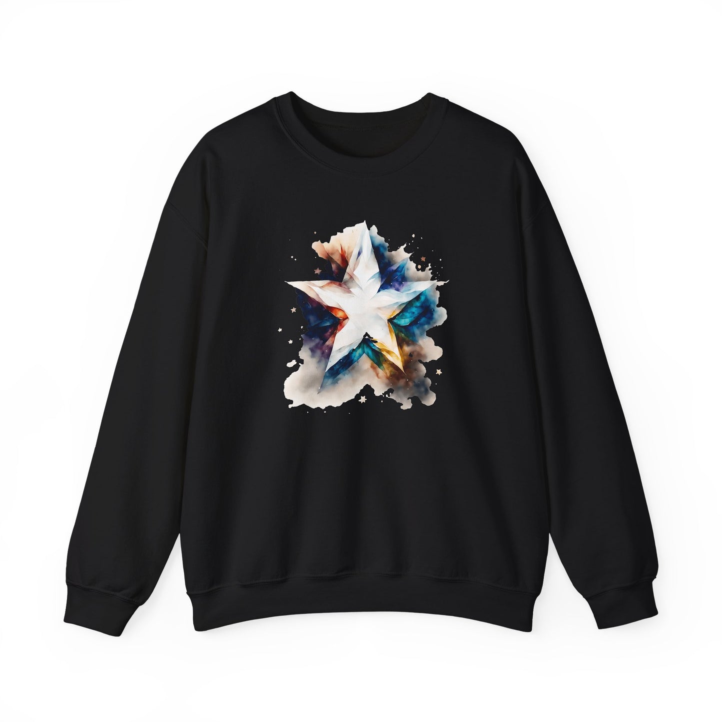 3D Star Crewneck Sweatshirt