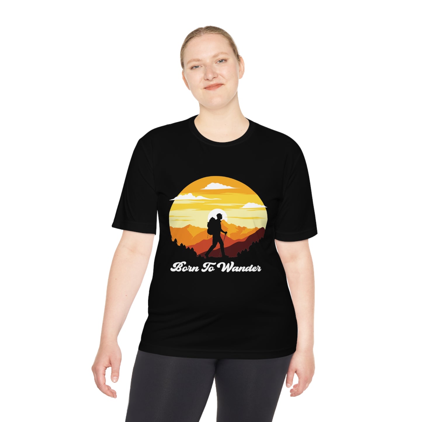 Moisture Wicking Tee - Born to Wonder Design